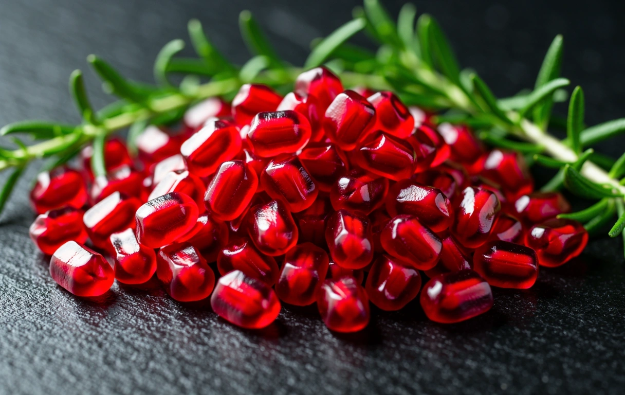 Detailaufnahme gesunder Inhaltsstoffe